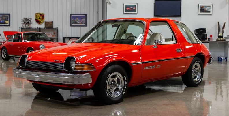 1978 AMC Pacer in red