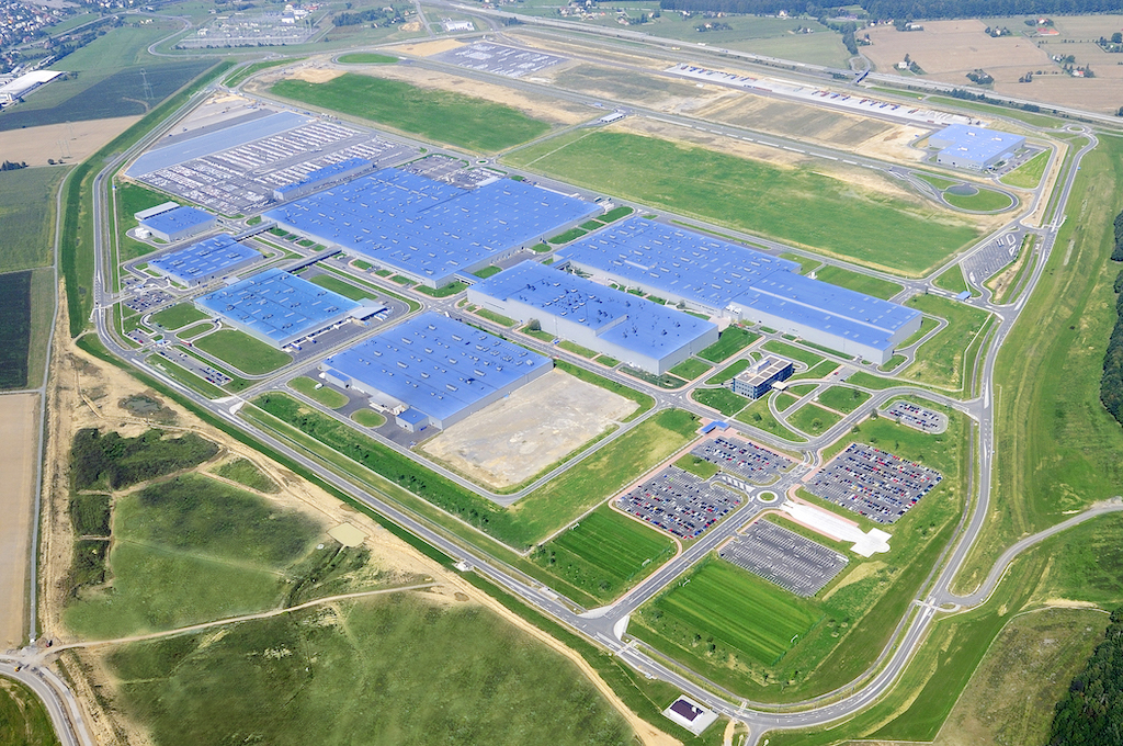 Hyundai Czech Factory Aerial View