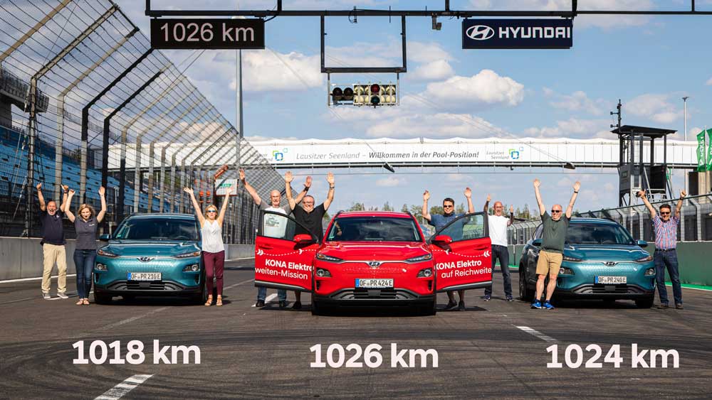 Hyundai Ev Range Record