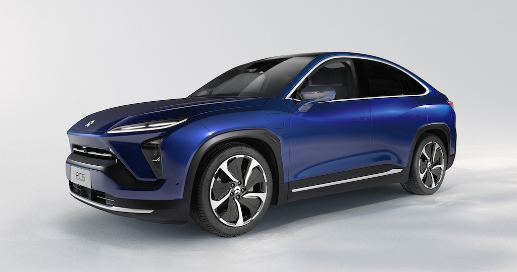 The NIO EC6, a compact all electric SUV with a 615km range